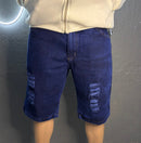 Bermuda Jeans Azul Escuro
